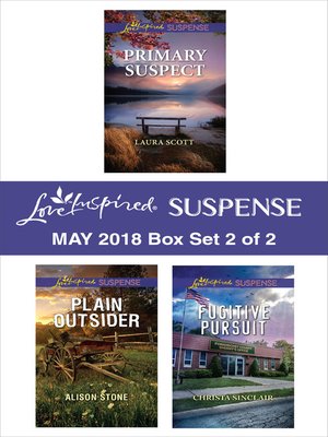 cover image of Harlequin Love Inspired Suspense May 2018--Box Set 2 of 2